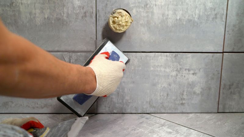 Kitchen Grout Replacement